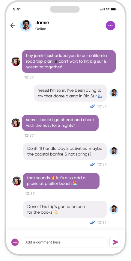 Chat interface 2